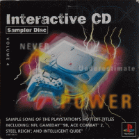 Interactive CD Sampler Disk Volume 4 Playstation US box art